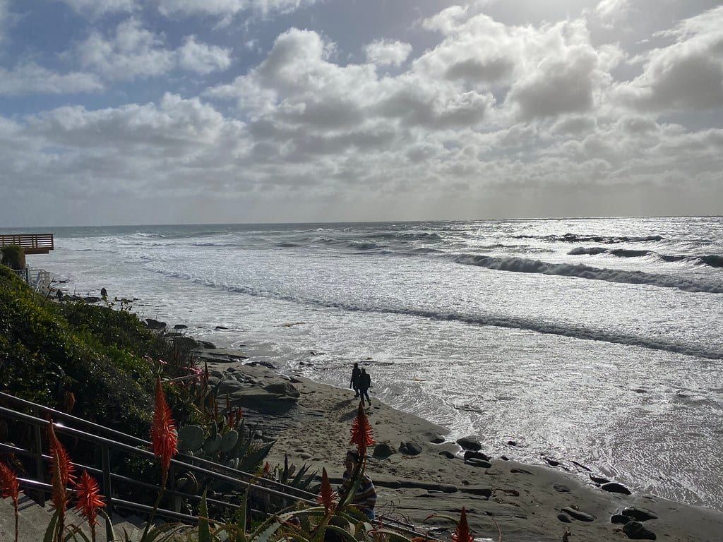 Anita Street Beach, Laguna Beach, California