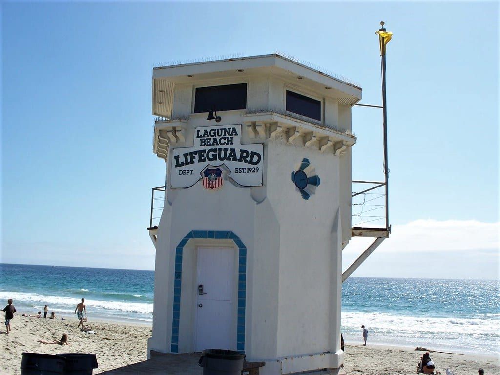 258 Laguna Beach Lifeguard Tower, Main Beach