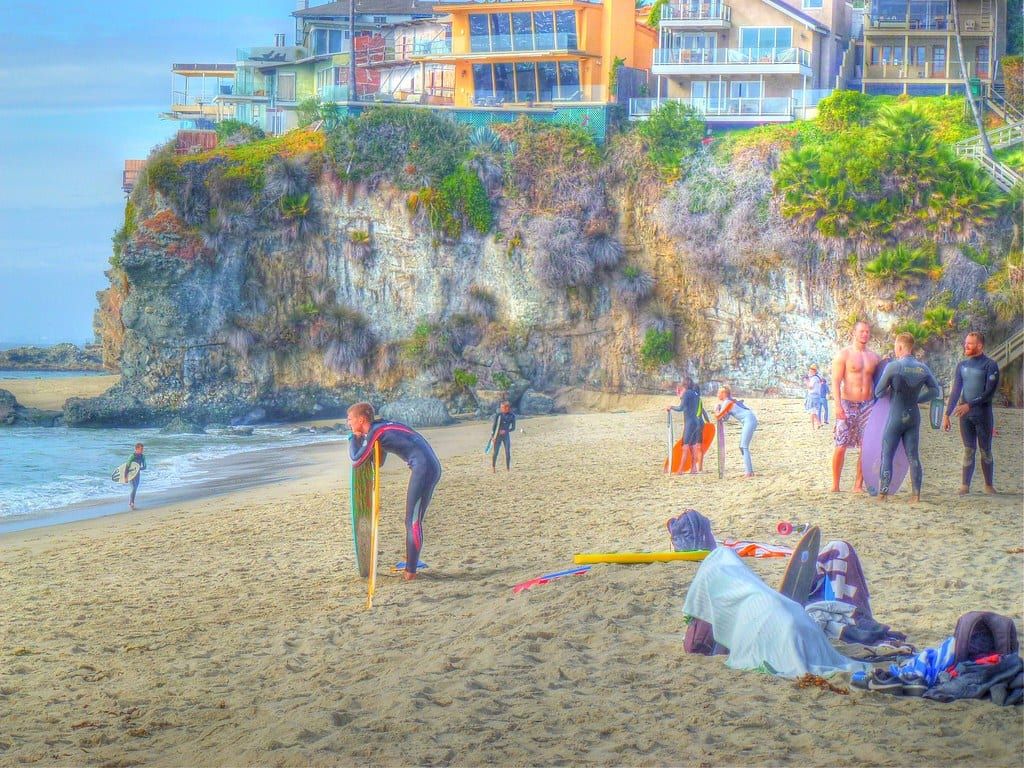 Thousand Steps Beach - Laguna Beach California