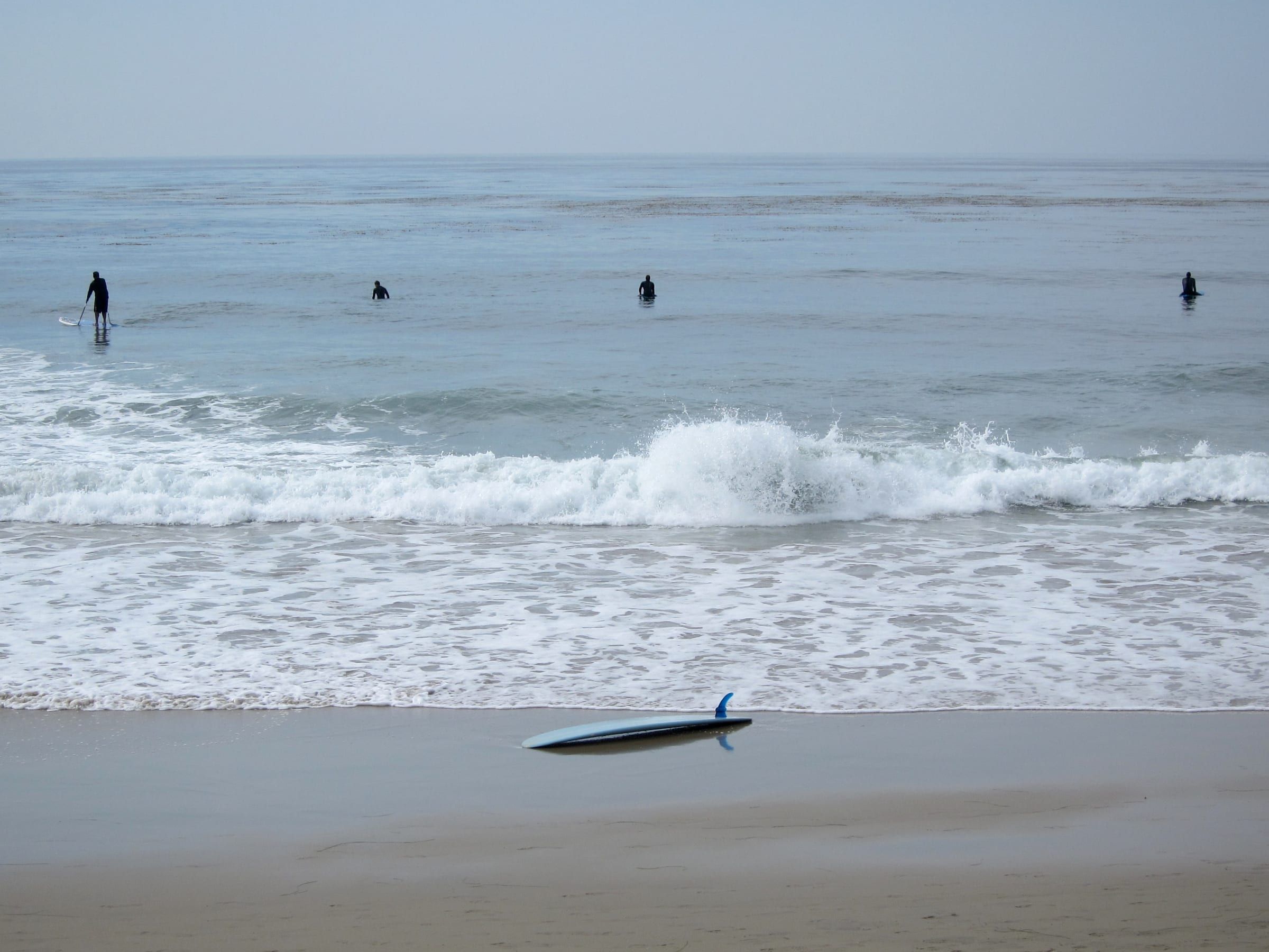 Surfing at Laguna Beach