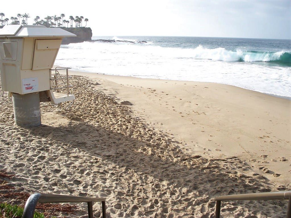 033 Crescent Bay Beach Viewed From The Steps