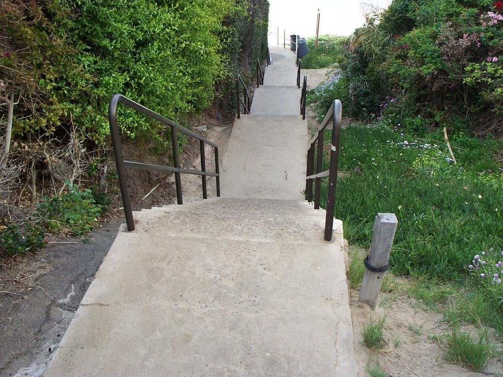 031 The Steps To Crescent Bay Beach From The Street